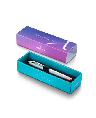 Sheaffer 100 Expressions Blue and Pink Pearlised Gradient Fountain Pen