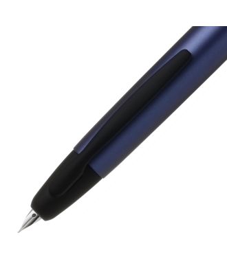 Pilot Capless Stainless Matte Ash Blue Fountain Pen