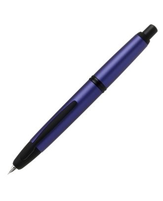 Pilot Capless Stainless Steel Purple Fountain Pen