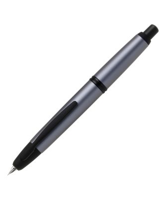 Pilot Capless Stainless Matte Silver Fountain Pen