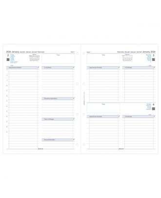 Filofax A4 Day per Page Diary 2026