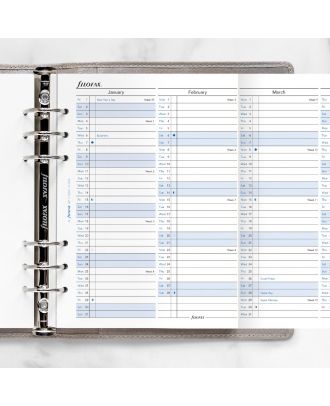 Filofax A5 Year Planner 2027
