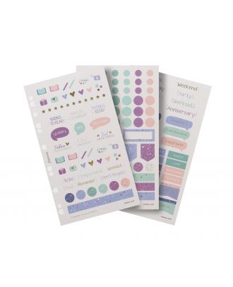 Filofax Refill Personal Marbled Tabs