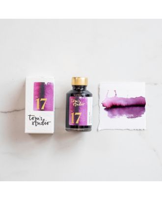 Tom's Studio Fountain Pen Ink 17 Damson - 50ml