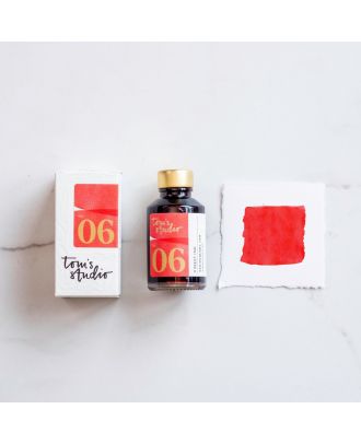 Tom's Studio Fountain Pen Ink 06 Strawberry Jam - 50ml