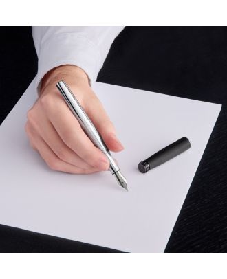 Festina Chronobike Classic Chrome Black Fountain Pen