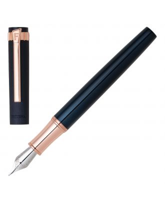 Festina Prestige Rose Gold Navy Fountain Pen