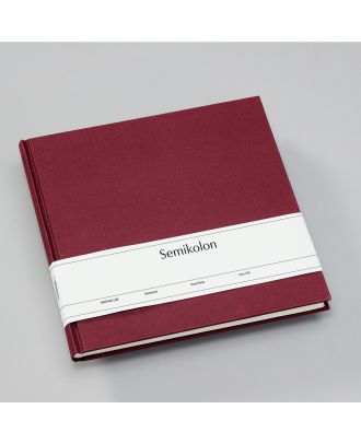Semikolon Guestbook Burgundy