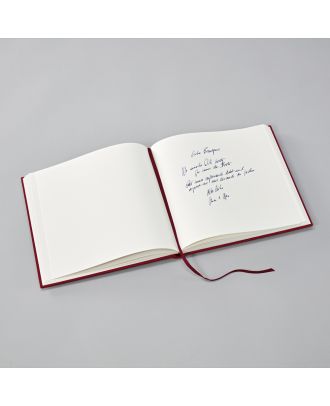 Semikolon Guestbook Burgundy