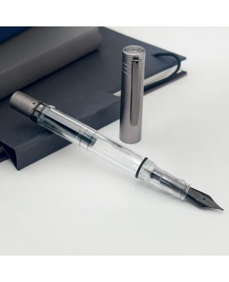 Monteverde MP1 Coal Grey Piston Fountain Pen