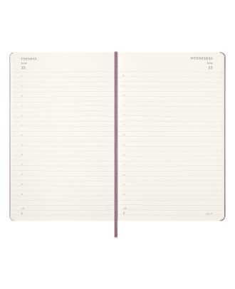 Moleskine Large Diary 2027 Daily Planner Majestic Pink Hard Cover