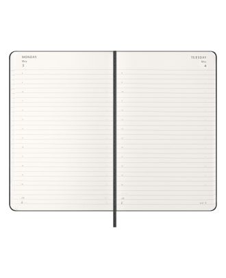 Moleskine Large Diary 2027 Daily Planner Black Hard Cover