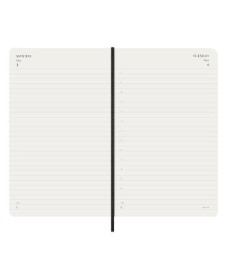 Moleskine Large Diary 2027 Daily Planner Black Soft Cover