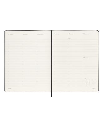 Moleskine XL Diary 2027 Professional Planner Black Soft Cover