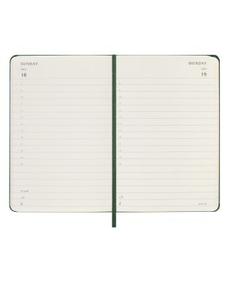 Moleskine Pocket Diary 2027 Daily Planner Myrtle Green Hard Cover