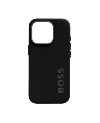 Hugo Boss Edge Black Phone Case for iPhone 16 Pro