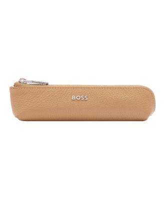 Hugo Boss Pen Pouch Classic Grained Camel
