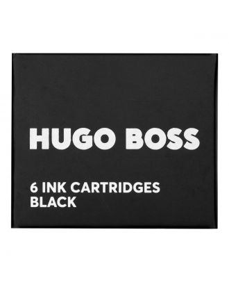 Hugo Boss Fountain Pen Ink Cartridges Black (6 pcs)