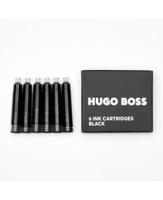 Hugo Boss Fountain Pen Ink Cartridges Black (6 pcs)