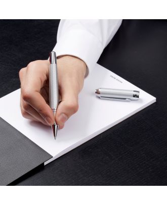 Hugo Boss Elemental Silver Rollerball Pen