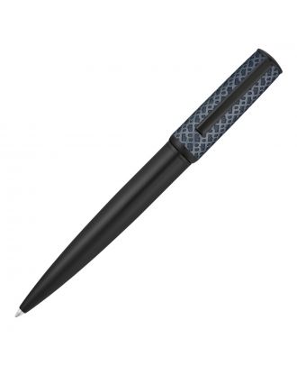 Hugo Boss Arche Monogram Black & Navy Ballpoint Pen