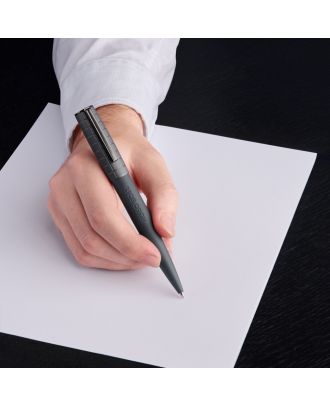 Hugo Boss Arche Bauhaus Dark Grey Ballpoint Pen