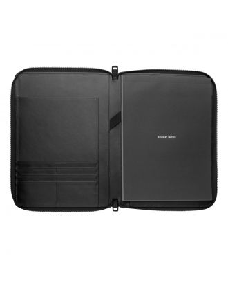 Hugo Boss Conference Folder A4 Craft Black