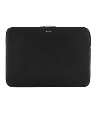 Hugo Boss Classic Grained Black Laptop Sleeve 15"