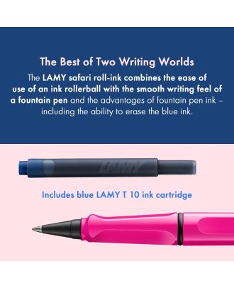 Lamy Safari Pink Roll-Ink