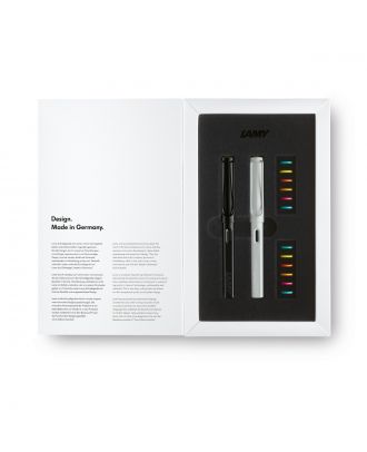 Lamy safari multicolor Fountain Pen Set