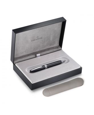 Sheaffer Legacy 9064 Glossy Black Chrome Trim Ballpoint Pen