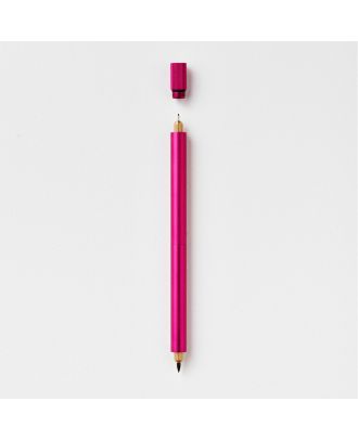 Tom's Studio Lumos Pro Duo Refillable Fineliner & Brush Pen Raspberry