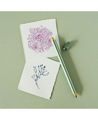 Tom's Studio Lumos Pro Duo Refillable Fineliner & Brush Pen Sage