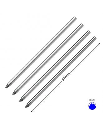 Monteverde Mini Ballpoint Refill D1-Type Medium Blue(4 pack)