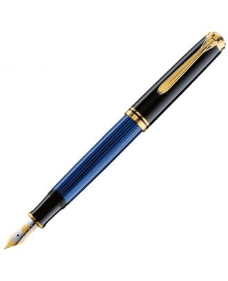 Pelikan Souverän 600 Black Blue Vulpen