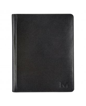 Maverick All Black A5 Writing Pad without Zipper