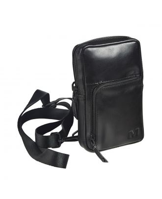 Maverick All Black Crossbody Bag
