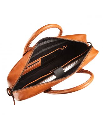 Maverick New Men leather Business Bag with with laptop compartment 15,6"