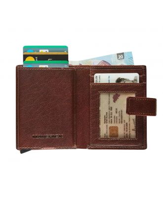 Maverick Rough Gear Leather Wallet with Cardprotector RFID protection