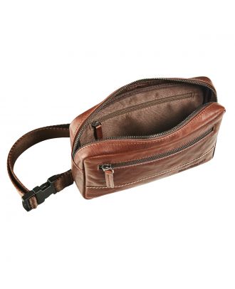 Maverick Rough Gear Crossbody Bag Brown