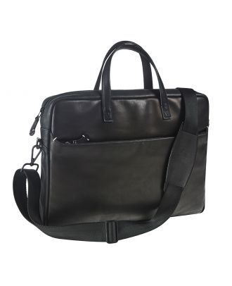 Maverick Urban Classic leather Business Bag with with laptop compartment 15,6"