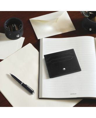 Montblanc Pix Ballpoint Pen Black met Creditcardholder Set