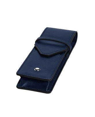 Montblanc Meisterstück 2 Pen Pouch Ink Blue