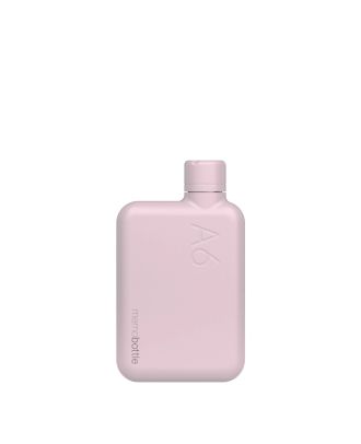 A6 Memobottle Stainless Steel Pink Salt