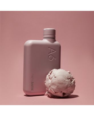 A6 Memobottle Stainless Steel Pink Salt