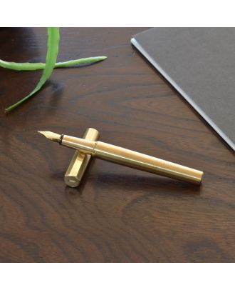 Andhand Method Brass Fountain Pen