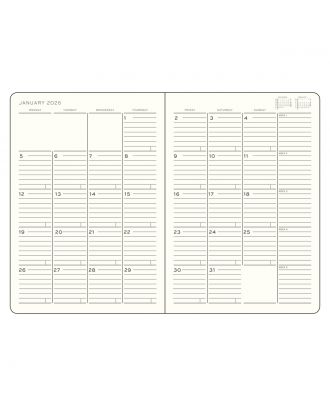 Leuchtturm1917 2026 Month Planner Composition B5 Softcover Rising Sun
