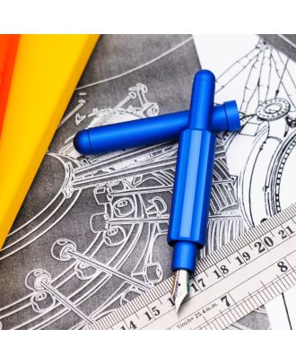 Monteverde Axis Matte Blue Fountain Pen