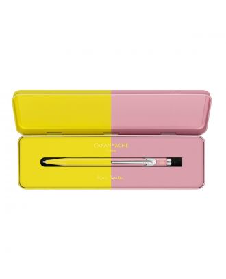 Caran d'Ache 849 Paul Smith Chartreuse & Rose Limited Edition Balpen