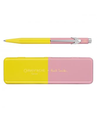 Caran d'Ache 849 Paul Smith Chartreuse & Rose Limited Edition Balpen